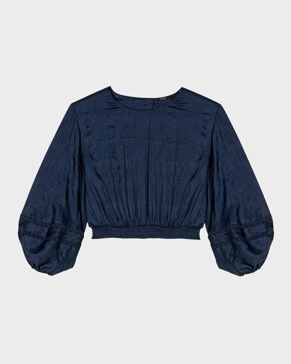 Lapri Voluminous Cropped Blouse